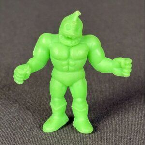 M.U.S.C.L.E, Mattel Muscle Men, Muscles 1980’s Kinnikuman #52 Jaws Man Green